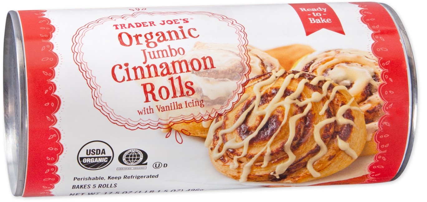 Organic Jumbo Cinnamon Rolls
